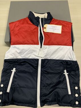 Thom Browne Three Panel Down Ski Vest